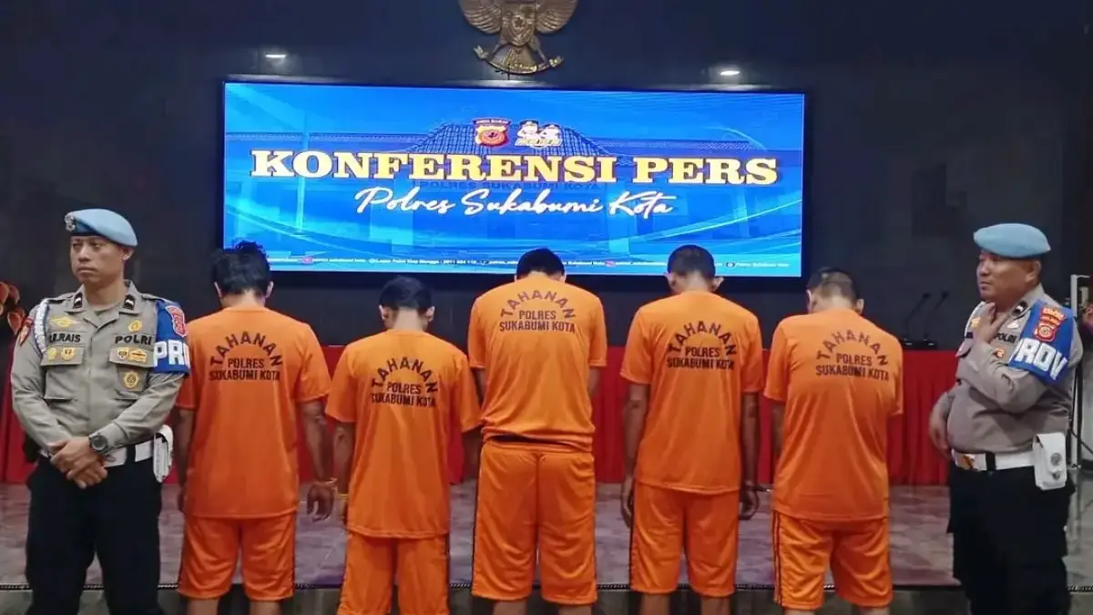 Polres Sukabumi Kota Bongkar Sindikat Curanmor Istimewa