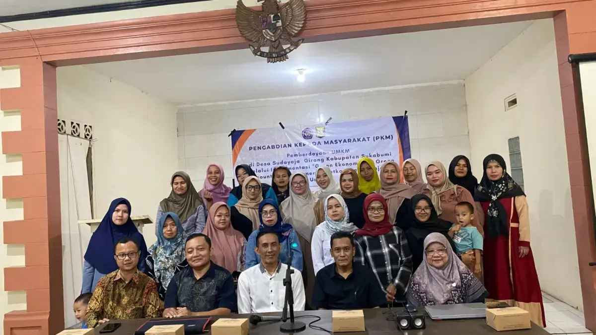 UMKM Desa Sudajayagirang Didorong Naik Kelas , Diimplementasikan melalui Green Economy dan Green Accounting Istimewa