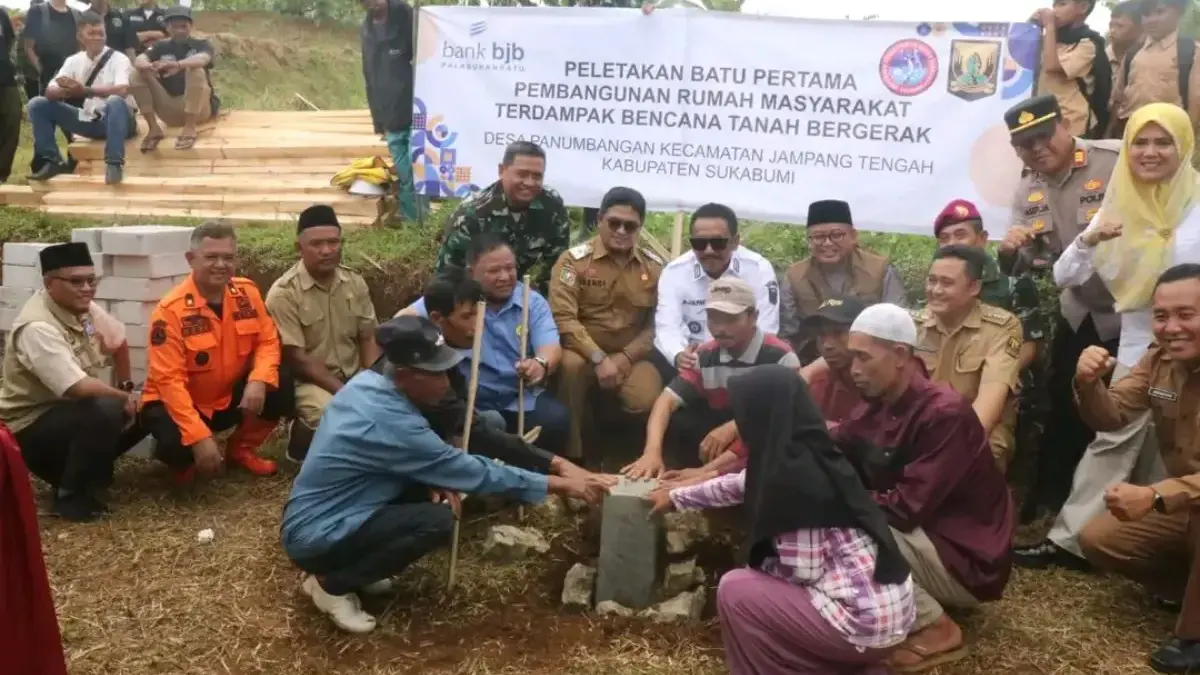 Korban Bencana Pergerakan Tanah di Sukabumi dapat Bantuan Huntap Istimewa
