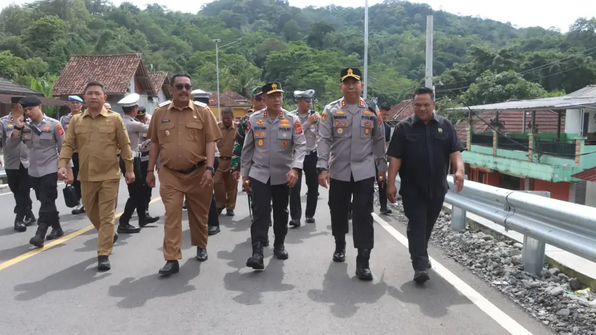Kapolda Cek Pengamanan di Sukabumi Jelang Nataru Istimewa