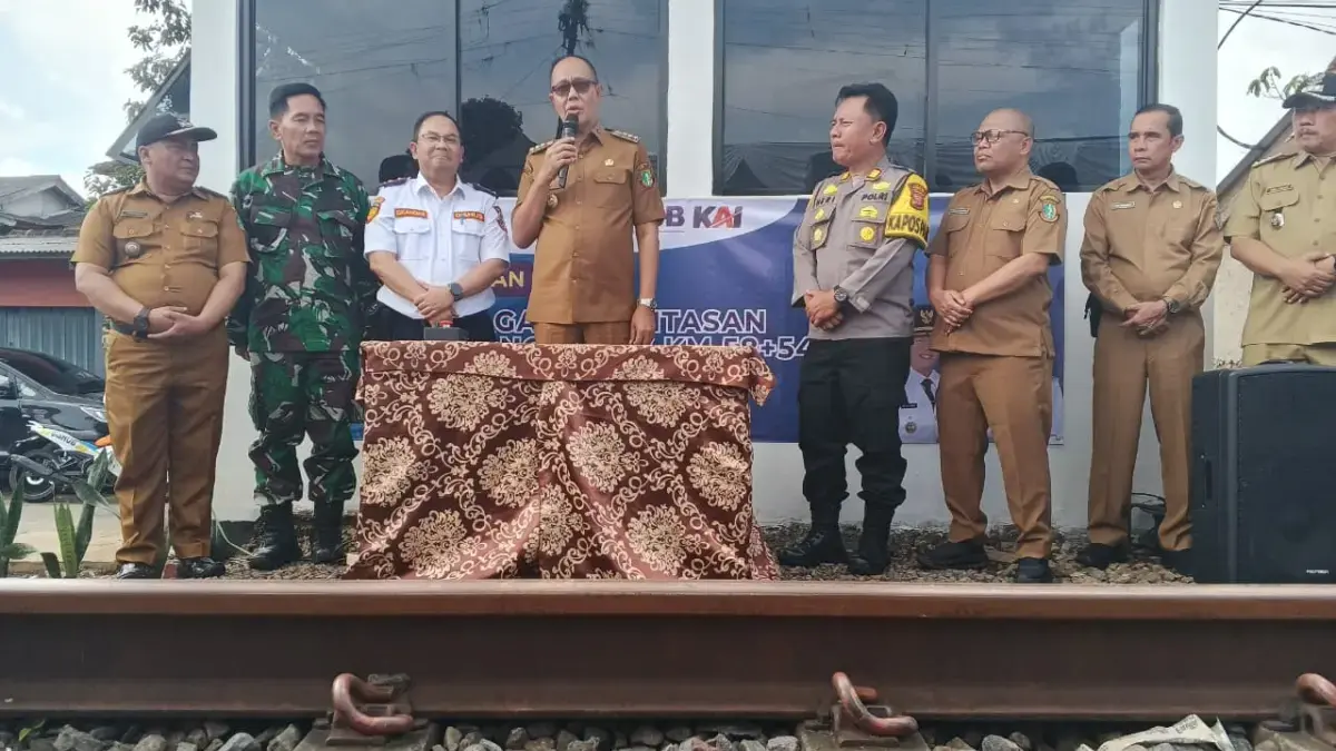 Kota Sukabumi Tingkatkan Keselamatan Transportasi, Bangun Pos Jaga di Perlintasan KA Istimewa