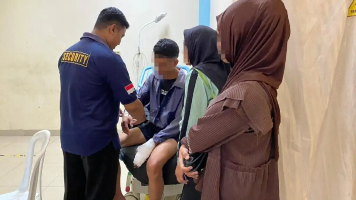 Empat Pemuda Luka-luka Usai Diserang di Jalan Gelap oleh OTK di Cibadak Istimewa