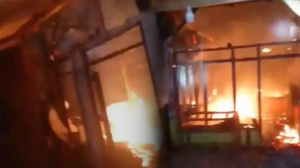 HP Meledak Saat Dicas, Rumah Warga Lengkong Sukabumi Hangus Terbakar Istimewa