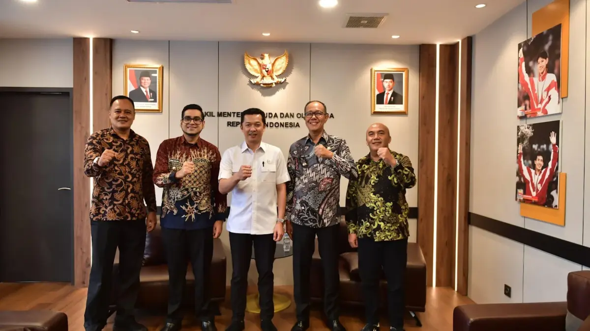 Walkot Sukabumi Bertemu Wamenpora, Dorong Infrastruktur Olahraga dan Kepemudaan Istimewa