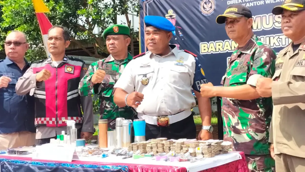 Lapas Warungkiara Razia Gabungan Bersihkan Halinar di Blok Hunian WBP Istimewa
