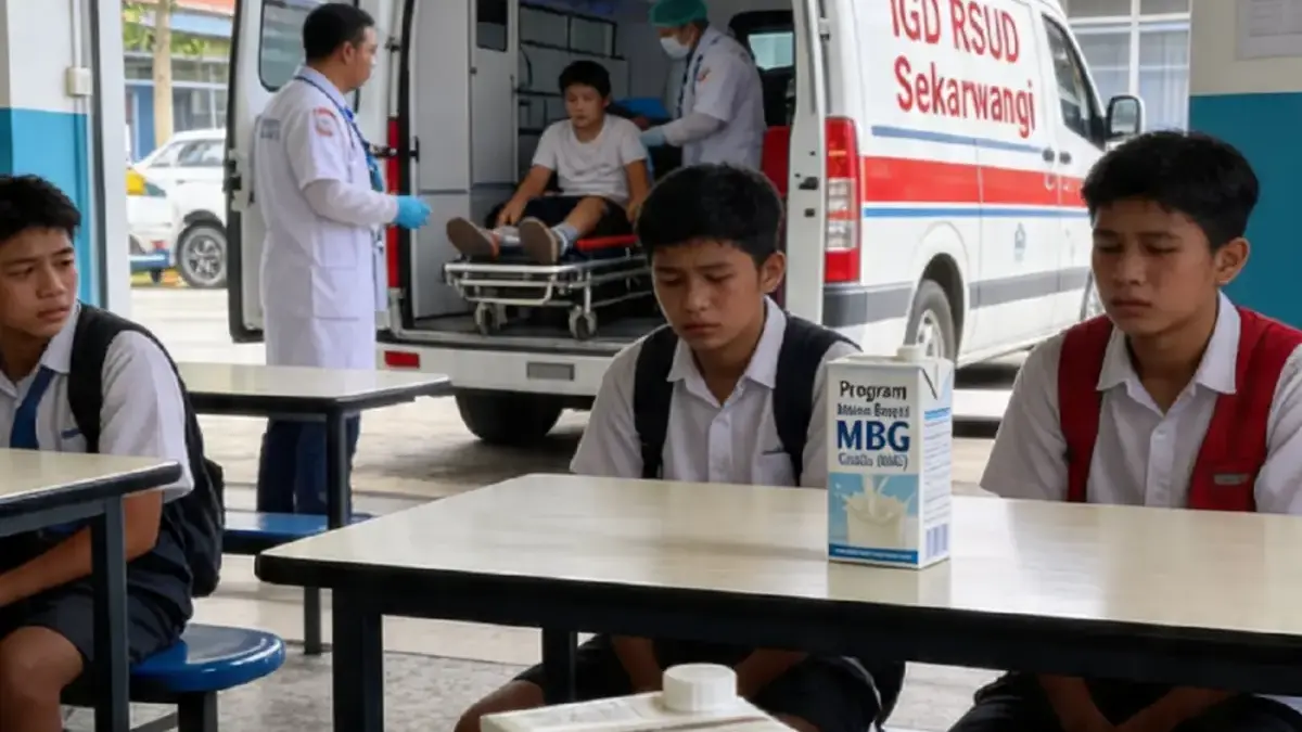 Satu Orang Harus Dilarikan ke IGD RSUD Sekarwangi Istimewa