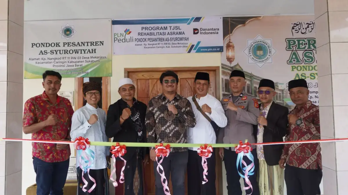 PLN Peduli Hadirkan Harapan Baru melalui Rehabilitasi Pondok Pesantren As-Syurowiyah ist