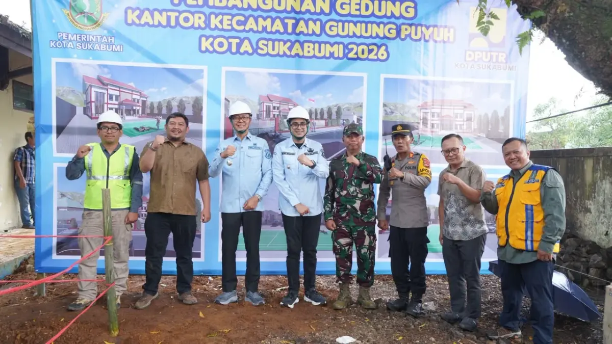 Pembangunan Kantor Kecamatan Gunungpuyuh Terus Berprogres, Terjadi Deviasi, tapi Masih Batas Wajar Istimewa