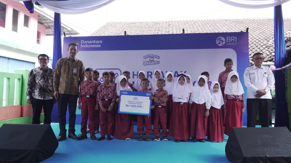 Peringati Hari Anak Nasional 2026, BRI Peduli Salurkan Bantuan & Edukasi Siswa di SDN Sagalaherang 1 Subang TJSL BRI