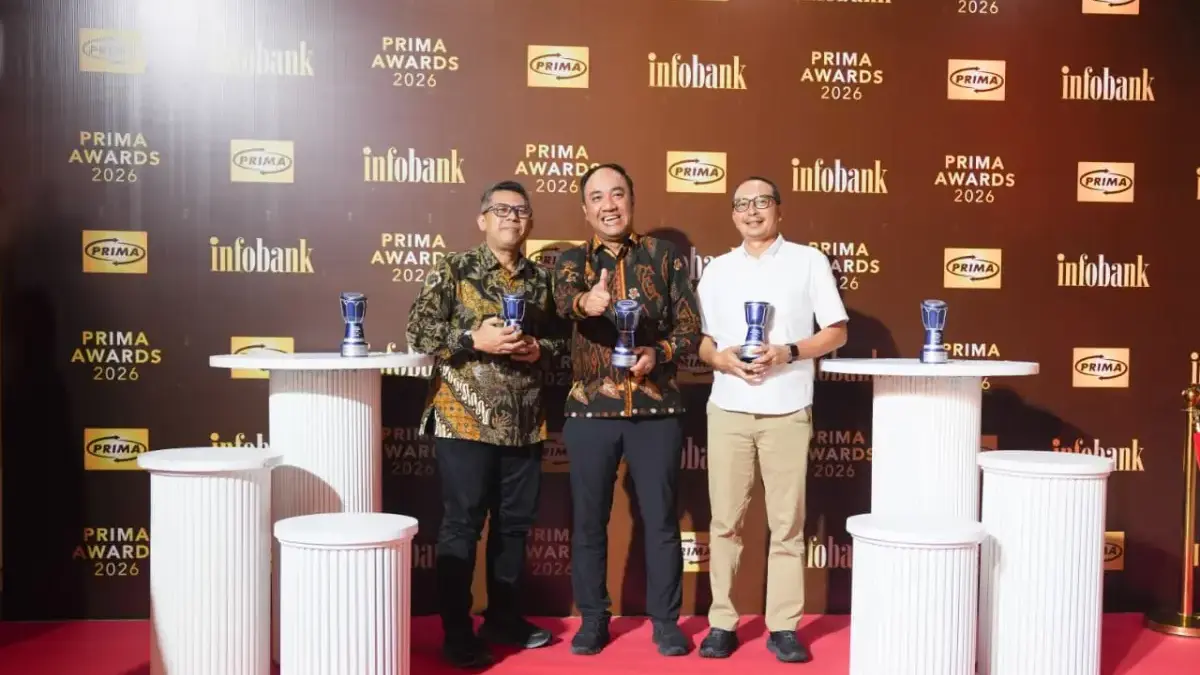 Transformasi Digital Perkuat Layanan, bank bjb Raih Lima Titanium Awards pada PRIMA Awards 2026 Titanium award