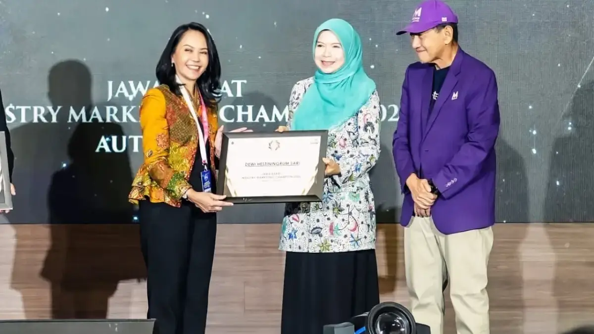 BRI Regional Office 9 Bandung Raih Penghargaan Industry Marketing Champion pada Bandung Marketing Week 2026 Marketing Week