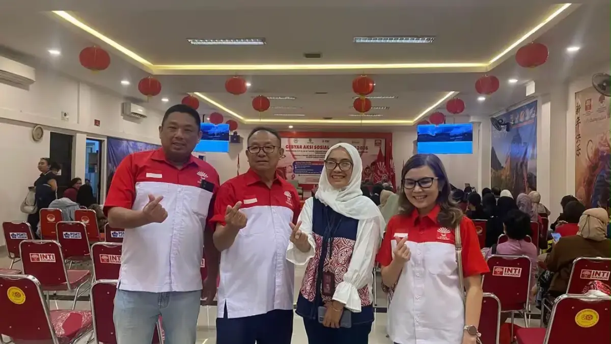 INTI-PINTI Sukabumi Gelar Gebyar Bakti Sosial HUT RI ke-81, Ratusan Perempuan Ikuti Skrining Kanker Serviks Ist
