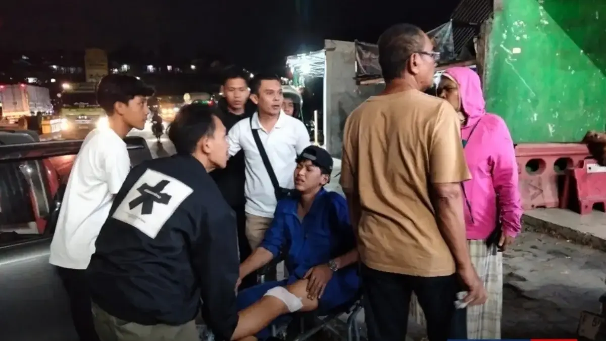 Sedang Asyik Nongkrong, Dua Pemuda di Cibadak jadi Korban Pembacokan Istimewa