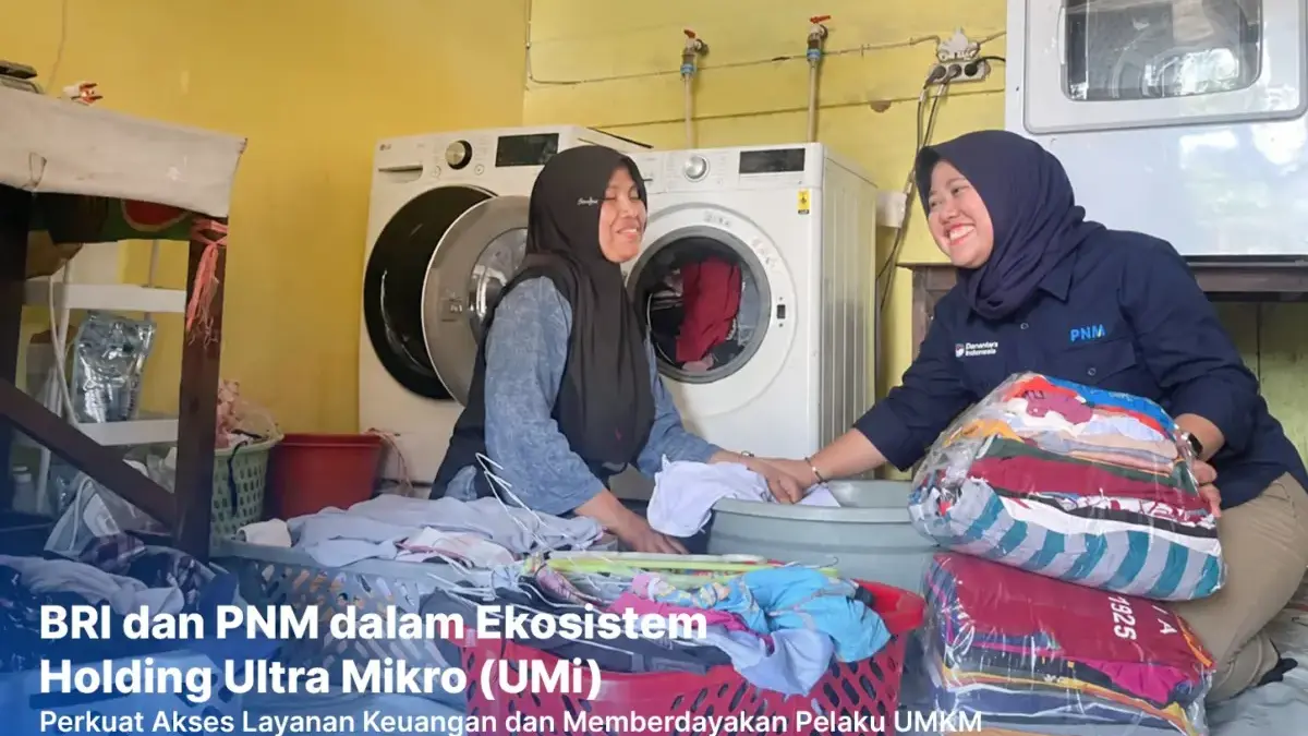 Berkat Holding Ultra Mikro, Pemilik Laundry di Kalimantan Ini Sukses Kembangkan Usaha Jadi BRILink Agen BRILink Agen