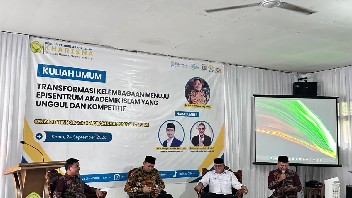 Kuliah Umum Tandai Transformasi STAI Kharisma Sukabumi Menuju Institut Kharisma Nusantara Istimewa