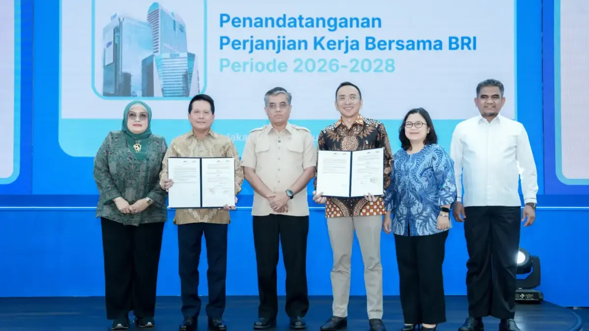 BRI dan Serikat Pekerja BRI Tandatangani PKB 2026-2028, Perkuat Hubungan Industrial Harmonis dan Berkelanjutan PKB