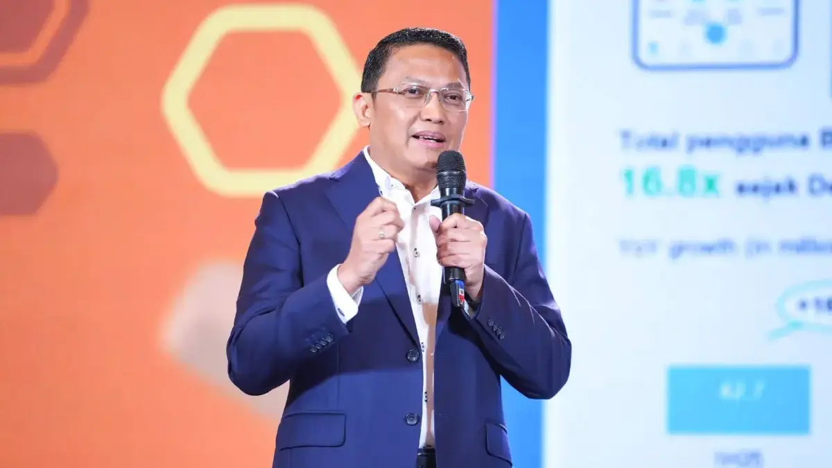 Direktur Finance & Strategy BRI Achmad Royadi dalam kegiatan Lampung Financial Festival 2026, Minggu (6/9/202