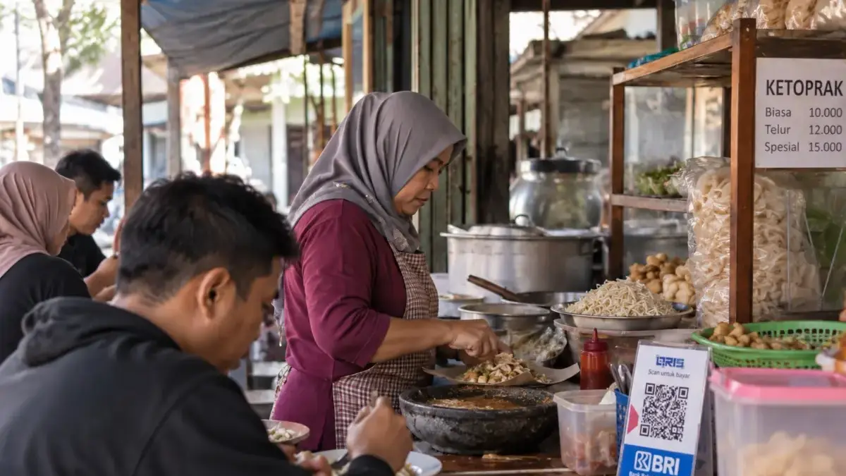 KUR BRI Buka Jalan Rezeki Lintas Generasi melalui Sepiring Ketoprak di Bengkulu Selatan Foto Istimewa