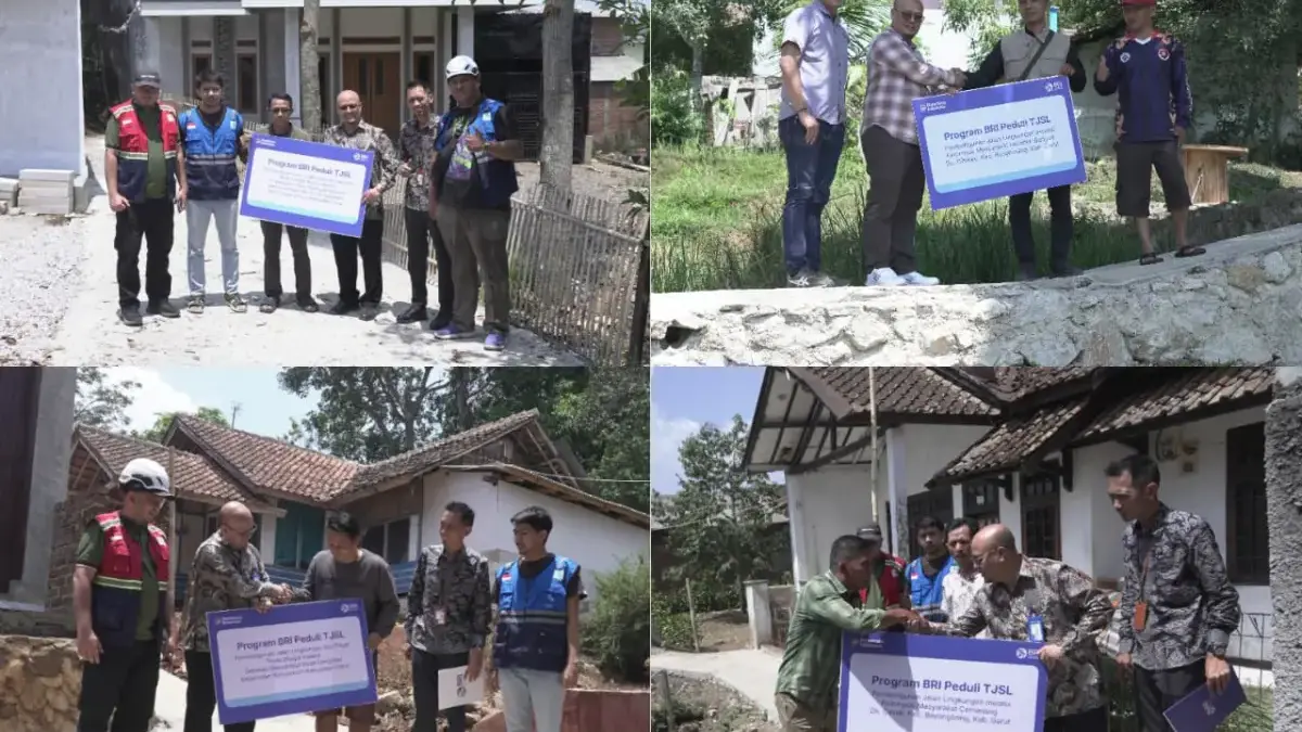 Wujud Nyata BRI Peduli: Hadirkan Penataan Lingkungan dan Jalan Beton yang Layak untuk Kenyamanan Warga Garut Foto Istimewa