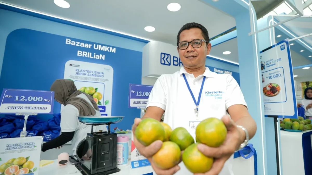 Antoni, petani Jeruk Semboro, Jember, Jawa Timur. 