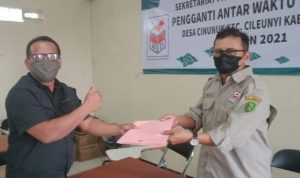 Edi Daftar Pertama Calon Kades PAW Desa Cinunuk