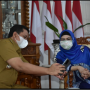 Putri Wapres Bertandang ke Sumedang. Siti Nur Azizah: Tanaman Hias Menjadi Hobi Baru di Masa Pandemi