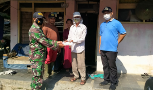 Kodim 0610 Sumedang Gandeng Baznas Bantu Warga Kurang Mampu