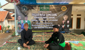 Lestarikan Warisan Ulama, Pagar Nusa Sumedang Gelar Mapag