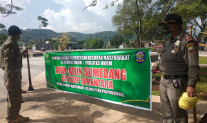 Kasus Covid Melonjak, Alun - alun Sumedang Ditutup Sementara