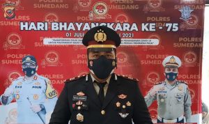 HUT Bhayangkara, Satlantas Santuni Korban Kecelakaan