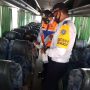 Selama PPKM, Bus sepi Penumpang