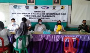 Warga Sirnamulya Dapatkan Ganti Rugi Lahan