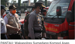 Bencana Bisa Datang Kapan Saja. Wakapolres: Warga Sumedang Harus Lebih Hati-hati Hadapi Musim Kemarau