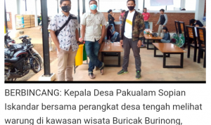 Pengelolaan Kawasan Burnong Harus Jelas. Kades Minta Bupati Revisi Perbup