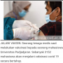 3.152  Mahasiswa Jalani Vaksinasi Secara Bertahap