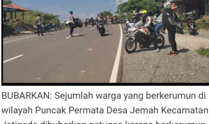 PPKM Darurat, Masih Banyak Yang Berkerumun. Wisatawan di Puncak Permata Dibubarkan