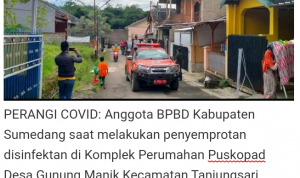 Giliran Perum Puskopad Terjangkit Korona. Sebanyak 21 Warga Positif Covid 19