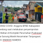 Giliran Perum Puskopad Terjangkit Korona. Sebanyak 21 Warga Positif Covid 19