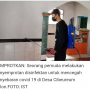 Cegah Covid 19, Cibeureum Kulon Semprotkan Disinfektan