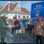 Paket Sembako Gratis Untuk PKL dan Abang Becak