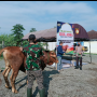 Polres Sumedang Salurkan 4 Ekor Sapi dan 11 Domba