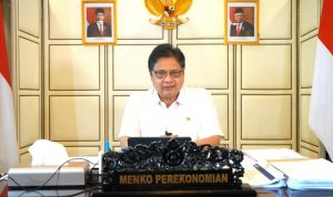 Menko Airlangga Pastikan Realisasi Program Perlinsos Sudah Tersalurkan