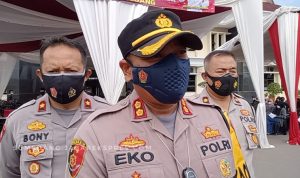 Gebyar Vaksin, Polres Sumedang Naikan Target Menjadi 1000 Dosis Tiap Harinya