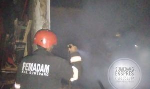 Korsleting Listrik Kembali Jadi Pemicu Kebakaran di Sumedang