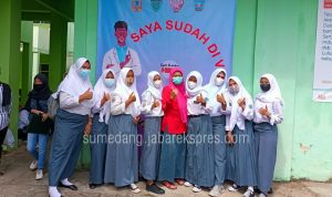 SMK Ma'arif 2 Sumedang Gelar Vaksinasi Gelombang Kedua