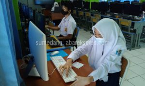 Gelar Simulasi, SMP Negeri 1 Cimanggung Bersiap UNBK