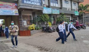 Simulasi ANBK Diikuti 45 Siswa SMPN 1 Rancaekek