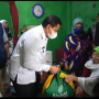 Bupati Beri Bantuan Kursi Roda Kepada Korban Lakalantas
