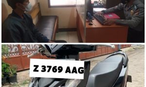 Ditinggal Beli Surabi, Satu Unit Motor di Garasi Hilang Digondol Maling