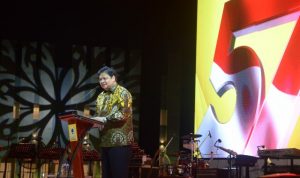 Pidato HUT ke-57 Golkar, Airlangga: 2024 Kita Harus Menang